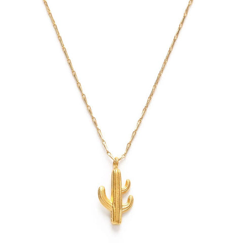 Saguaro Cactus necklace