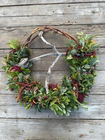Seasonal Wreath Making Class With Jess~ Saturday, December 13th